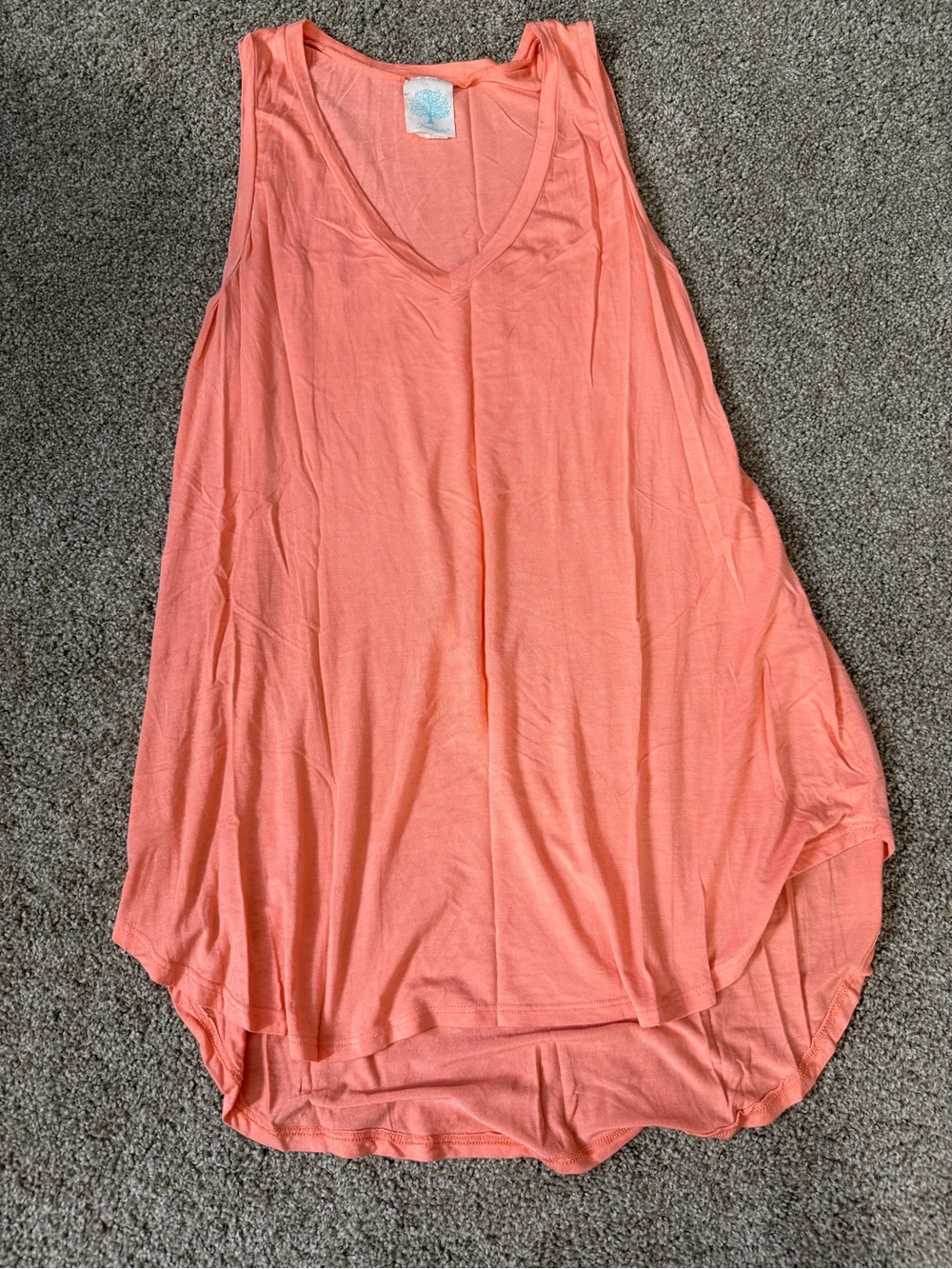 Freeloader Coral V-Neck Flowing Tank